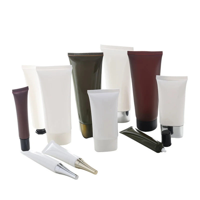 Customizable Wholesale Cosmetic Tube Facial Cleanser Tube Hand Cream Packaging Base Cream Sub-bottling