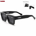 Private Label Custom Logo Luxury Designer Acetate Frames Sunglasses Men Polarized TAC Lenses UV400 Outdoor Acetate Sunglasses