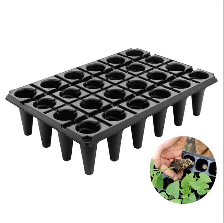 24 Cells PS PET Rectangle Longer Garden Fruit Forest Deep Nursery Strawberry Seed Tray