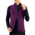 WOSAWE Men Lightweight Sleeveless Cycling Jacket Composite Windproof Windbreak Breathable Cycling Gilet