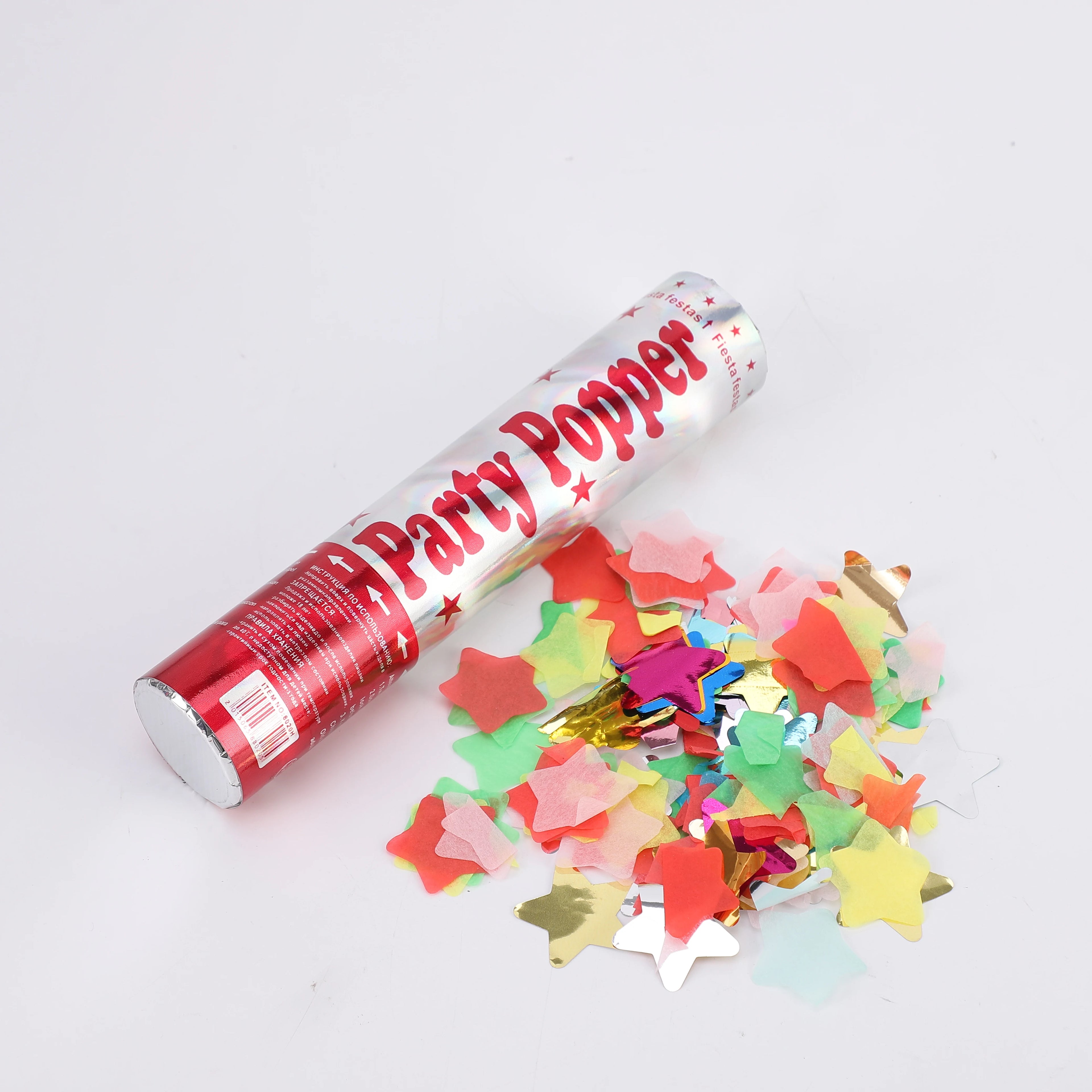 Factory Custom Stuffing Party Celebration Party Popper Mini Confetti Cannon