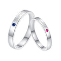 Romantic Unique Gift 925 Sterling Silver Rings Moissanite Couple Wedding Ring Set Wedding Jewelry for Men and Women