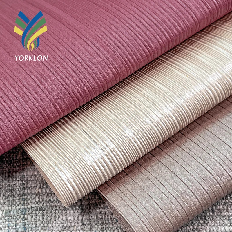 WIS159-163 Anti Mold PVC Vinyl Textured Stock Wallpaper for Bedroom Living Room Decoration
