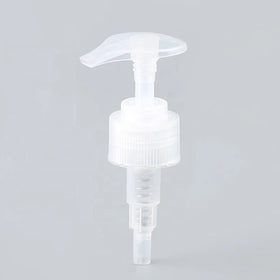 28/410 Ribbed Plastic Screw Lock Cosmetic Bottle Cap with Lotion Pump Premium Lids Bottle Closures