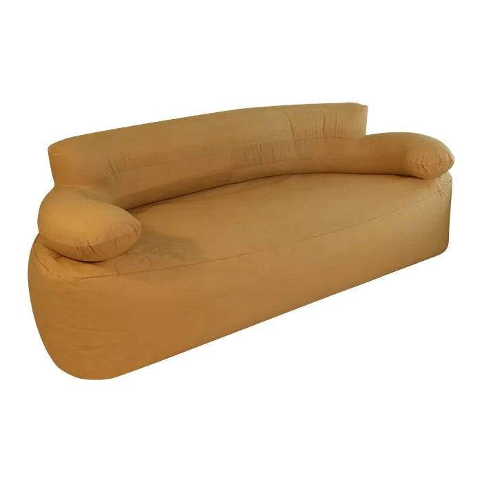 Portable Inflatable Seat Sofa Chair with Fabric Cover for Camping Outdoor Barbecue Adventure Travel Picnic