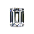 Ready Stock EQ Grade 5a Synthetic Gemstone White Cz Loose Stones Octangle Emerald Cut Octagon Cubic Zirconia