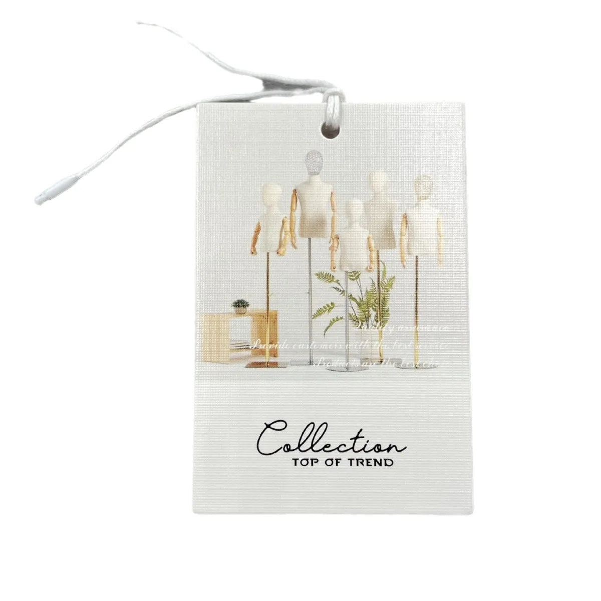 Factory Spot Custom Clothing Tags & Labels for Bags Shoes Garments-Paper Material Eco-Friendly Free Design