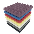 Customizable Flame Retardant Sound Absorbing Foam Acoustic Panels Pyramid Shape for Hall & Studio Application