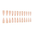 Y-127 Temooi Ballet Shape ABS Press on Nails for Finger Application OEM Service Nail Art Salon Use Wholesale