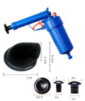 Bathroom Accessories Drain Cleaner Drain Pipe Cleaner Pressure Drain Cleaners Blue Toilet Plastic Stocked Kitchen Artifact