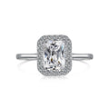 Custom Accessories S925 Sterling Silver Ring Band Wedding Finger Fashion Jewelry 5A Cubic Zirconia New Model 2024 for Women
