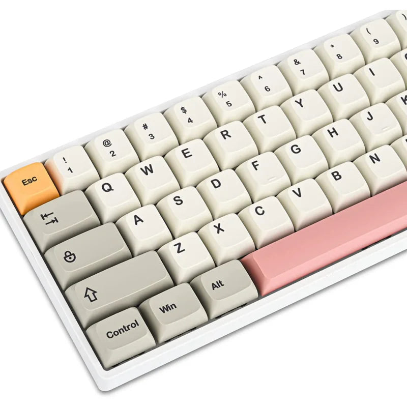9009 XDA Retro Keycaps Set for Gaming Keyboard Dye-Sub for Cherry Mx Gateron Kailh Switch GK61/GK68 60% Mechanical Keyboard