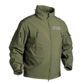 Men's Softshell Sport Outdoor Tactical Jacket Green MC Waterproof Coat Hidden Hoody Coat Sport Uniform Jacket