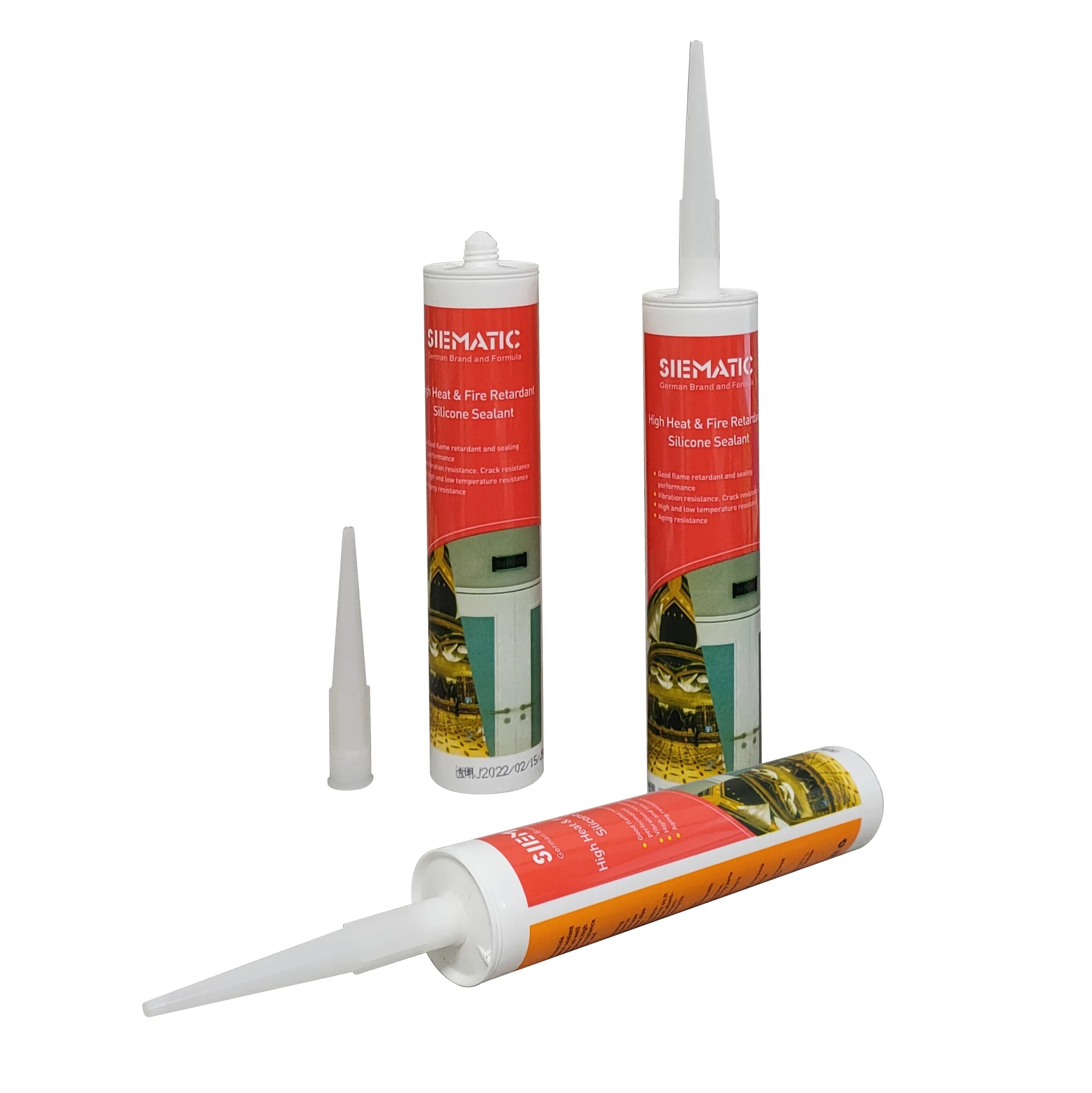 DB IMPA 812602 Wholesale Fireproof Fire Retardant Double Components Silicone Sealant 350g 24 Pcs/Carton 12 Months Shelf Life