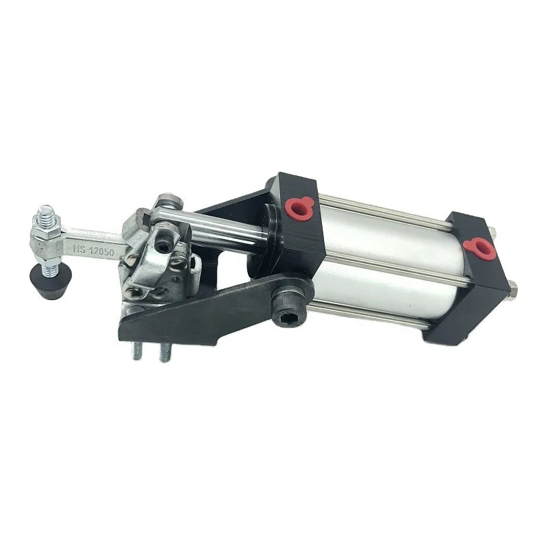 High Quality HS-12050-A Pneumatic Clamp air Toggle Clamp Holding Capacity 91KG/200LB 1/8''Inlet Similar to  807-U