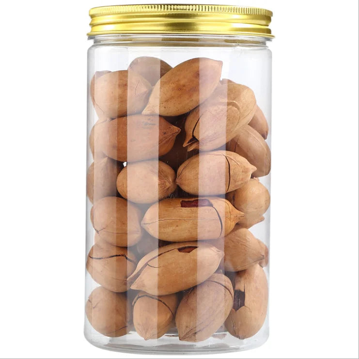 PET Plastic Jar  Food Packaging Jarstransparent sealed Flower Tea Dried Fruit Tin Cans
