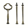 Three-Layer Cake Tray Bracket New Zinc Alloy Multi-Layer Sunflower Fruit Tray Hanger Dim Sum Cake Decorating Supplies
