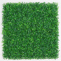 O-X0144 Plastic Boxwood Greenery Artificial Vertical Green Wall UV Protected Vertical Artificial Green Plant Grass Wall Panel