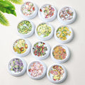 2022 New Cartoon Fruit Accessories Nail Art Wood Pulp Pieces Ornaments Flowers Art Nail Slices Cute Design Decoration
