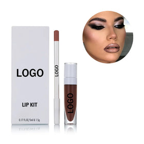 Best Seller Moisturizing Fashion Lip Collection Add Your Logo Matte Glossy Vegan Waterproof White Lip Kit