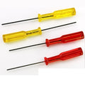 Black Plastic Handle Hexagon Screwdriver 1/16 (1.58mm) & 1.5mm/2mm Sizes DIY OEM