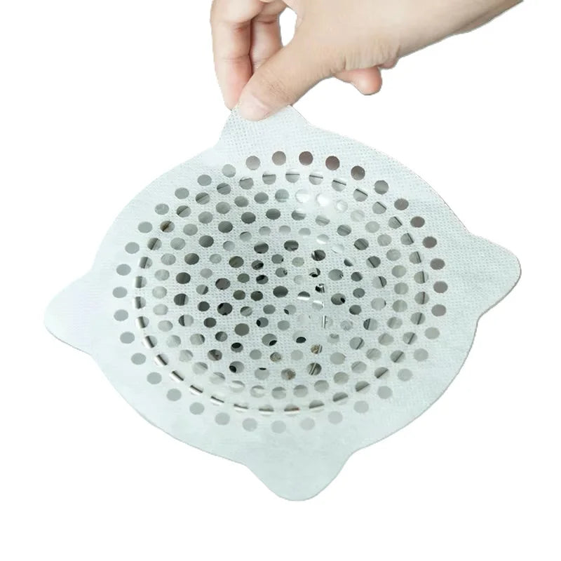 Drain Anti Clog Sticker Disposable Sink Filter Drain Hair Catcher