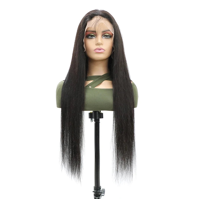 Dropshopping Human Hair Wig 13A Grade 180% Density 13*4 Lace Size Front Silky Straight Body Water Deep Wig MegaBDM