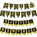New Happy New Year Party Banner Decoration Flag String Garlands