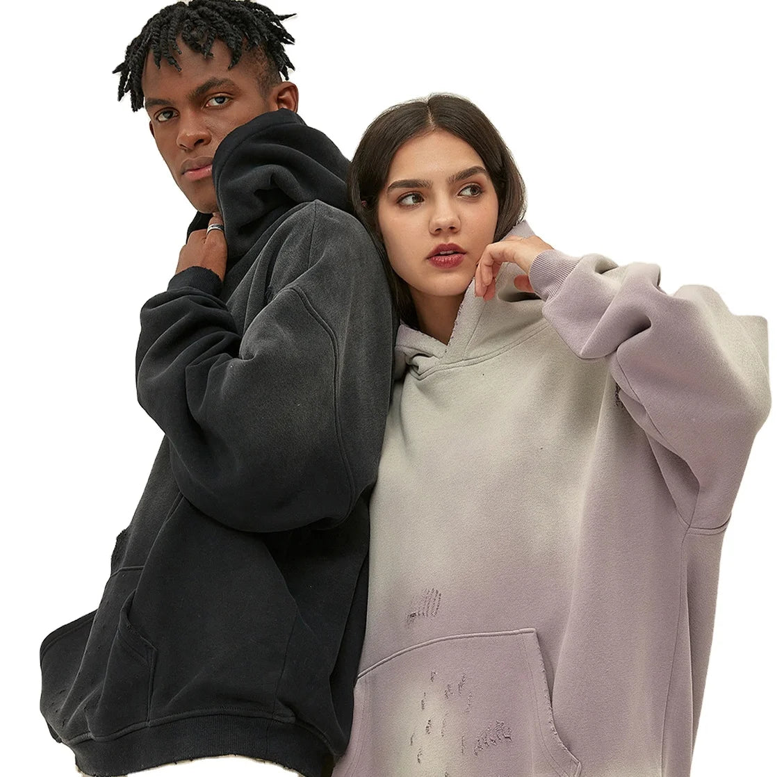 High Quality 100% Cotton Oversized Hoodie Unisex Custom Printing Embroidery Men's Hoodies & Sweatshirts