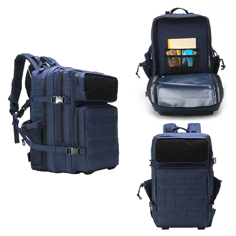 Hot Sale Waterproof Oxford Assault Rucksack Hiking Mochila Mens Outdoor Gym Sports Tactical Backpack