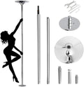 High Quality Stainless Steel Dancing Pole Portable Full Kit Package for Home Yoga with Custom Logo