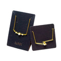 Hanging Necklace Label Packaging Diy Design Ring Jewelry Card Printed Logo Earring Display Card Hang Tags