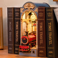 Robotime Rolife 3D Wooden Puzzles TGB04 Time Travel DIY Miniature House Book Nook for Dropshipping