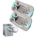 Portable Travel Shoe Cleaning Bag Durable Reusable Polyester Mesh Laundry Bag Zipper Tear Resistant for Shoe Washing Machine