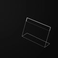Custom Desk Tag Acrylic Price Tag L Shaped Price Tag Paper Conference Display Card Acrylic Signs for Table Number