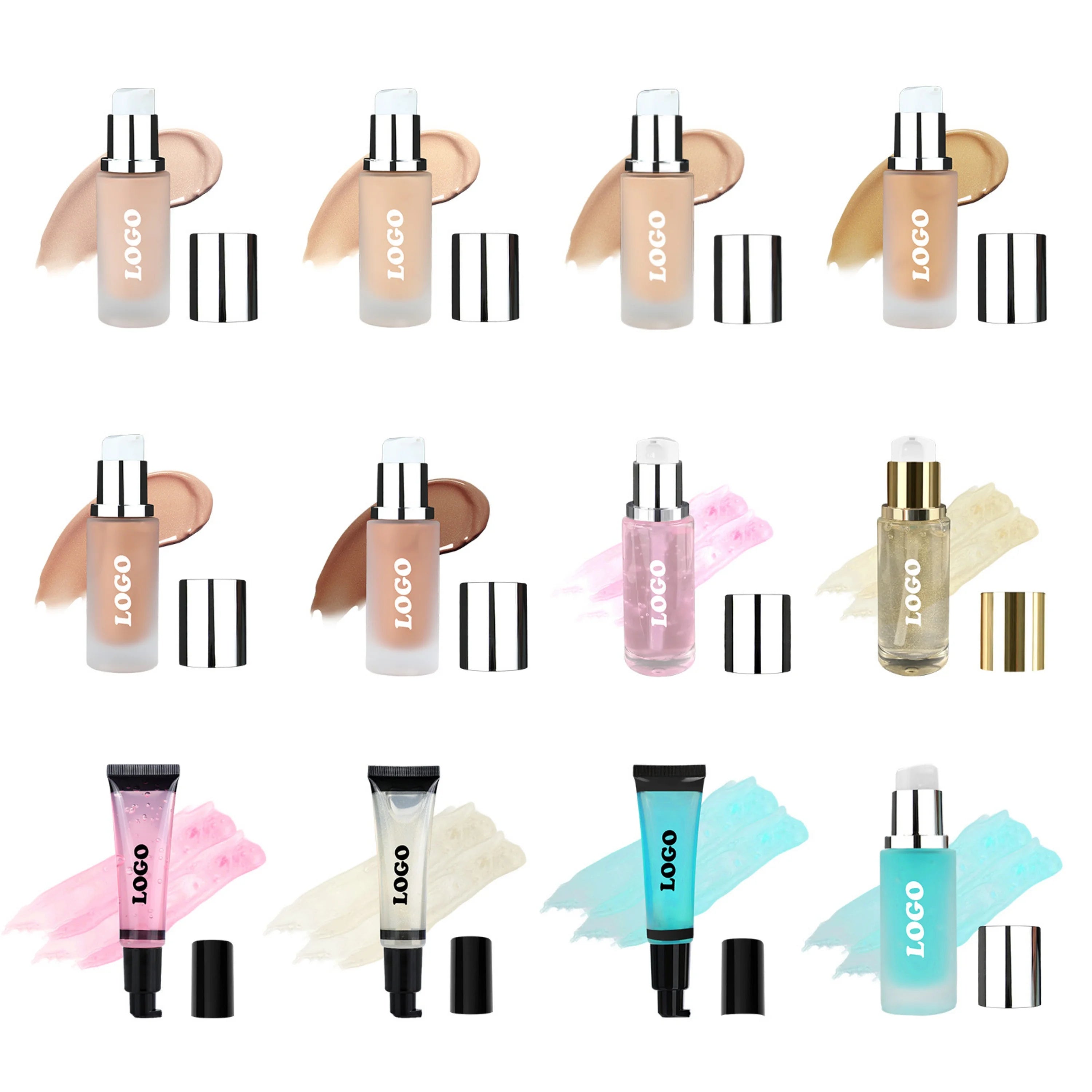 Liquid Highlighter Makeup Shimmer and Shine Ultra-Smooth Radiant Illuminator for Face Cheekbone Body Glow Bronzer Face Primer