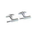 Wholesale Sport Baseball Bat Novelty Cufflinks Custom Mens Suit Shirt Fashion Accessory Wedding Tuxedo Trendy Jewelry Gift