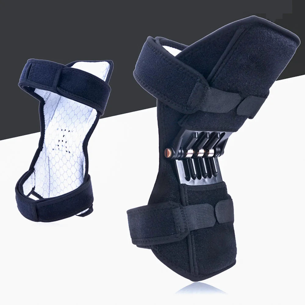 Hot Sale Compression Protection Booster Breathable Power Lift Joint Knee Support Pads for Sports Running Exercise