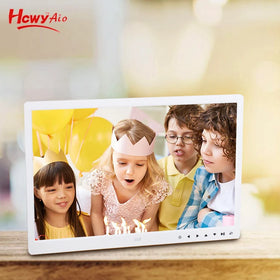 2025 Wholesale 15.4inch 1280x800 Black White 16:9 USB SD Digital Photo Frame
