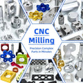Precision Component Milling Parts Custom Metal Machining Cnc Processing Milled Part Production Precision Processing Services