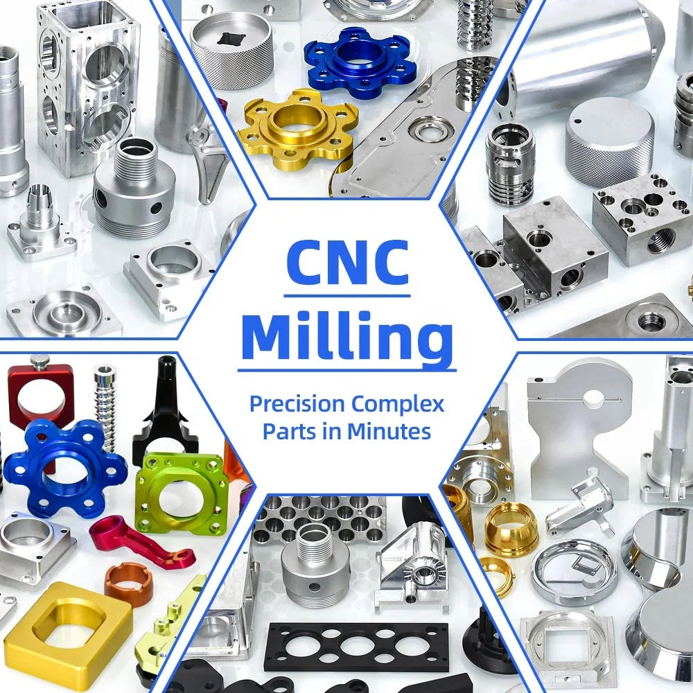 Precision Component Milling Parts Custom Metal Machining Cnc Processing Milled Part Production Precision Processing Services