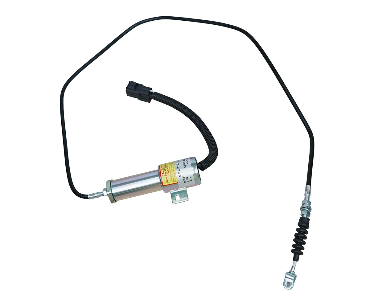 Excavator Accessories Stop Shut off Solenoid Valve 11N6-66090 for Hyundai R210LC-7H R220LC-7H Construction Machinery Parts