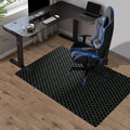 Office Chair Mat for Hard Floor 36"x48" Anti-Slip PVC Computer Chair Mat for Gaming Unique 3D Pattern Floor Protector Ru