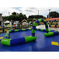 New Design Commercial Grade Kids Go Kart Racing Perimeter Bumper Car Race Track Venue Kids Bumper Car Arena Inflatable