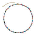 2022 Custom Fashion Quartz Gemstone Choker Necklace for Women Chic Beach Emperor Beaded Necklaces for Gift