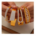 New Bohemia 18k Gold Plated Anti Tarnish Irregular Diamond Bangle 316L Stainless Steel Geometric Bracelet for Women