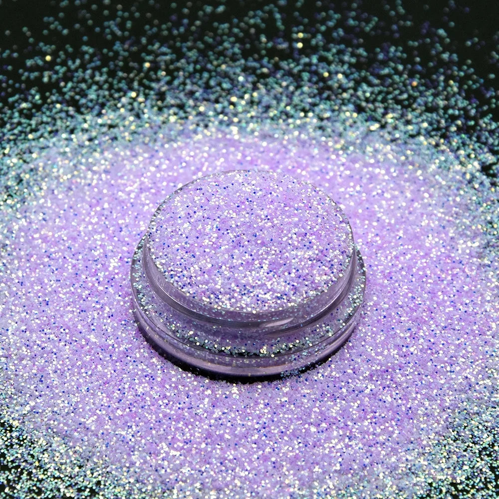 Pastel Glitter Loose Powder PET Material Over 10000 Colors-Neon Matte Mix Chunky Glitter Crafts for Wholesale