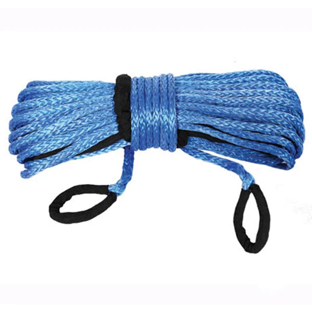 Durable Electric Winch Extension UHMWPE Synthetic with Black Protective Sleeve