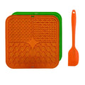 Food Grade Silicone Dog Lick Mat Pet Products with Suction Cups Slow Food Feeding Licking Mat for Dogs & Cats