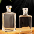 750ml Dark Green Wine Bottles Liquor Whisky Vodka Tequila Bottle With sealed Cork Lid